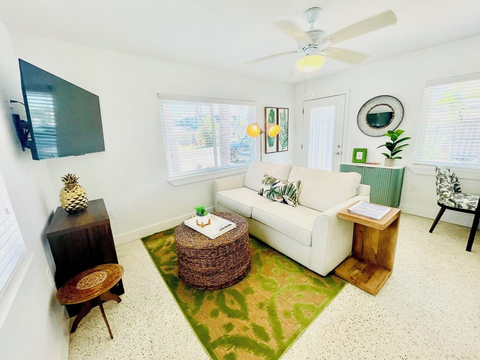 Family Room with flat screen tv.