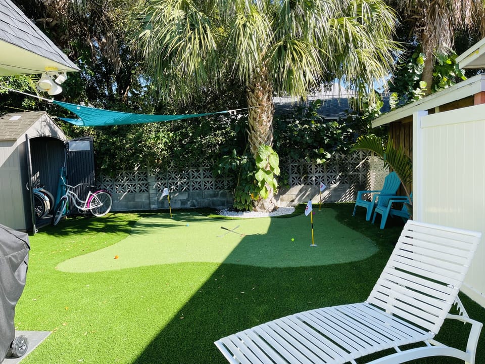 BBQ while relaxing on the lounge chairs or playing some miniature golf! 