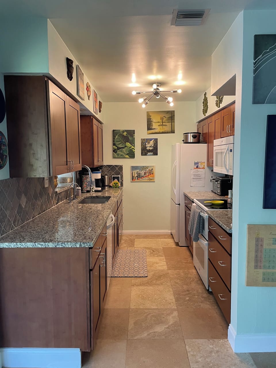 Fully equipped kitchen