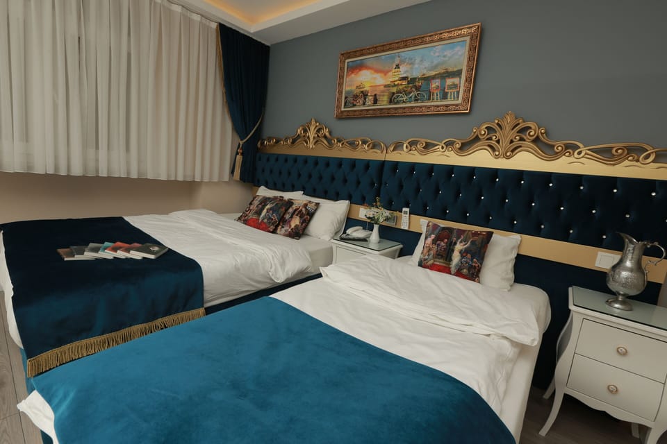 Frette Italian sheets, premium bedding, pillowtop beds, minibar