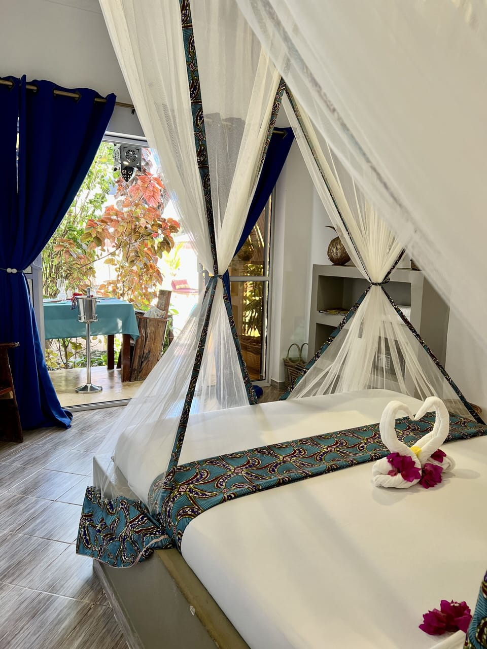 Family Apartment, 2 Bedrooms, Pool View (Kulalla) | Hypo-allergenic bedding, in-room safe, individually decorated
