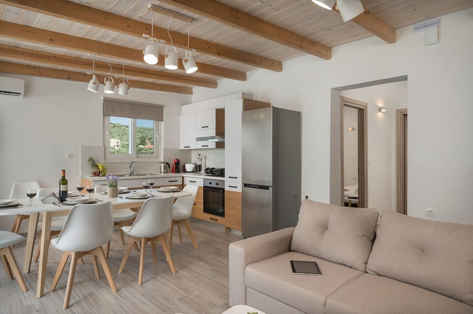 Villa, Private Pool | Living room | Flat-screen TV