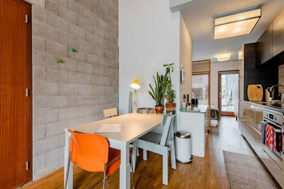 Dining and kitchen