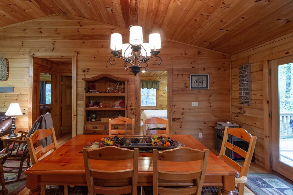 dining table with seating for 6
