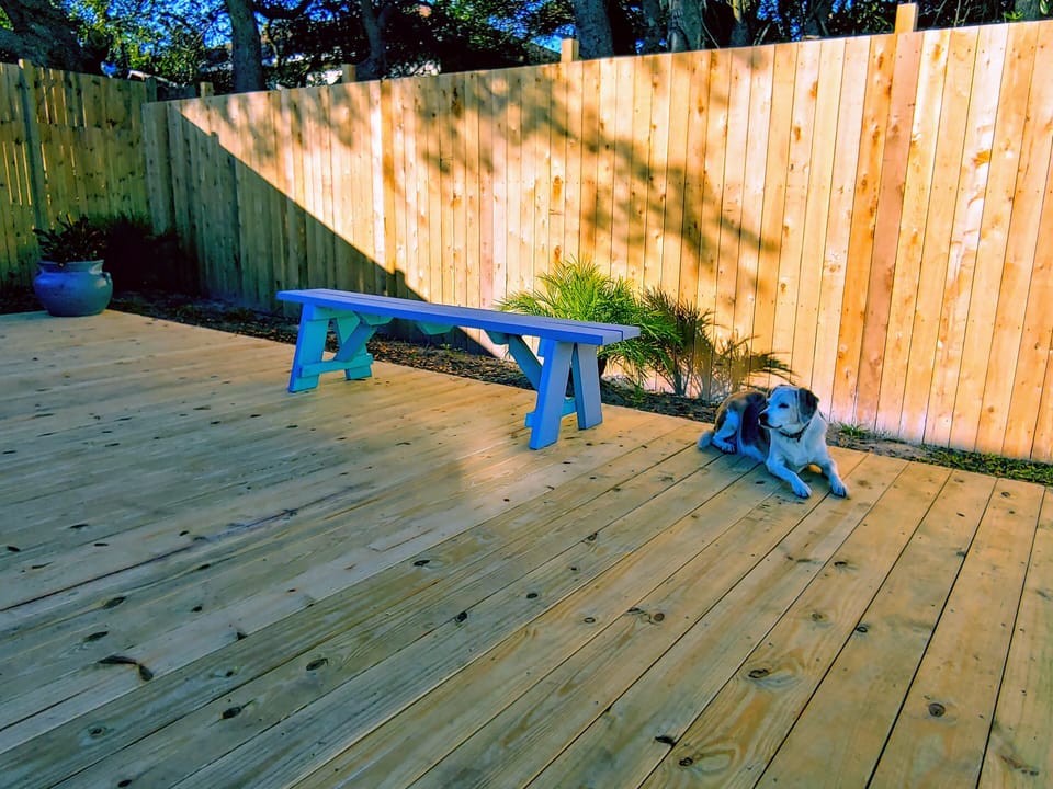 New deck 25x16 
