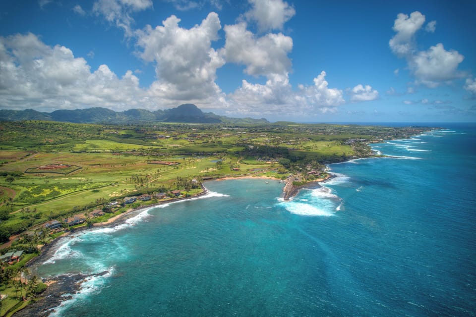 Poipu Kauai coastline