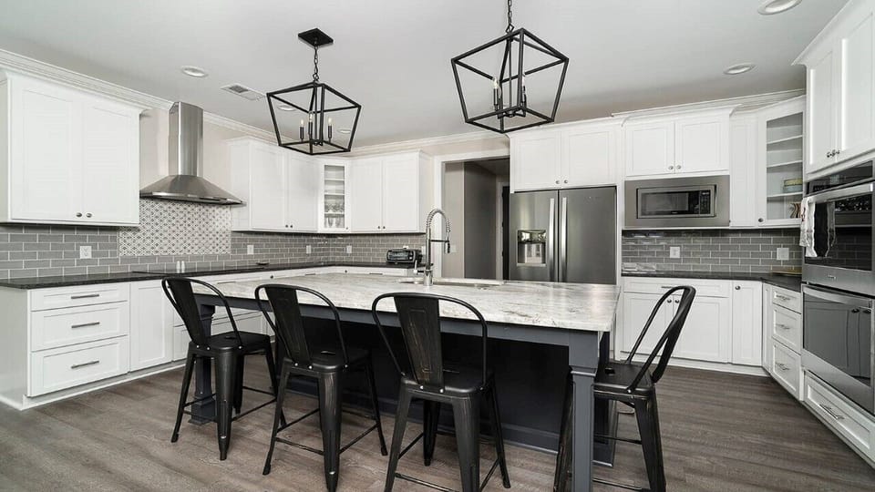 Fully stocked kitchen. Keurig coffee maker. One crockpot