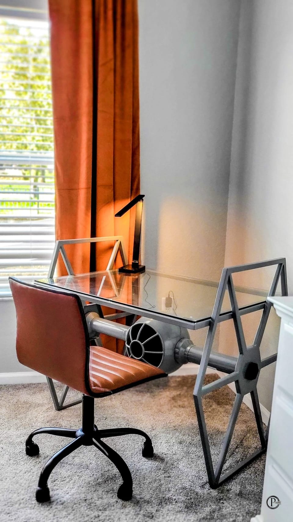 Work from home on our TIE fighter desk!