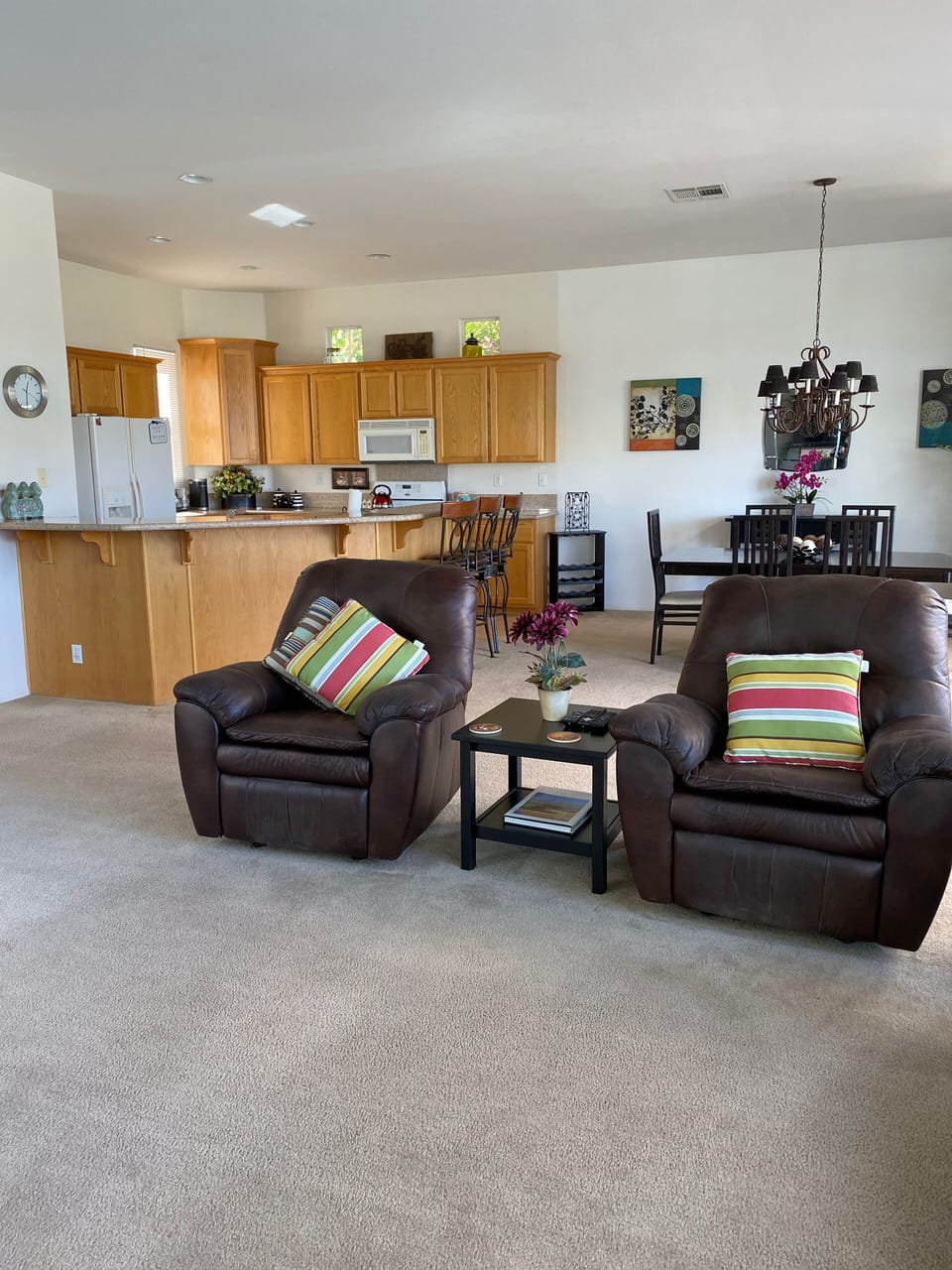 Living Room and Kitchen! 