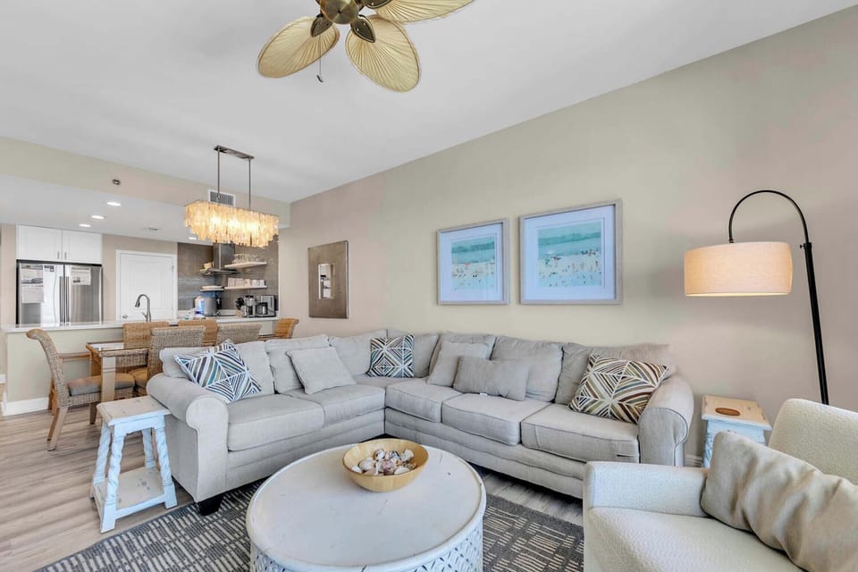 Plenty of seating in the living room