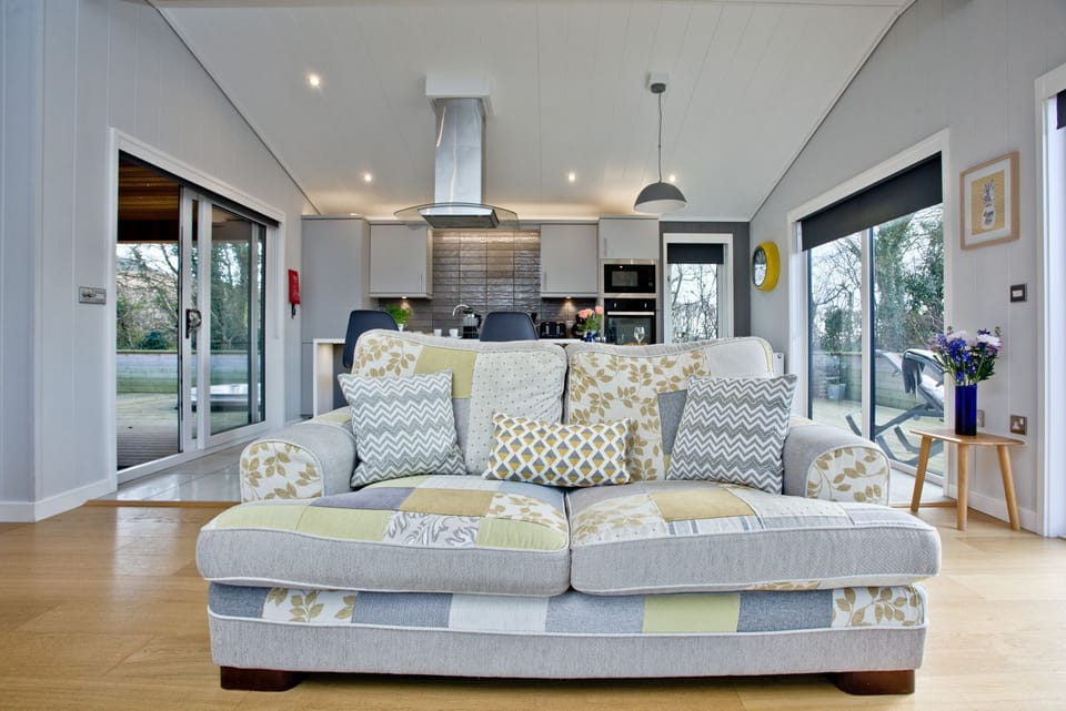 Sofa in living room - Nyland Lodge, Strawberryfield Park