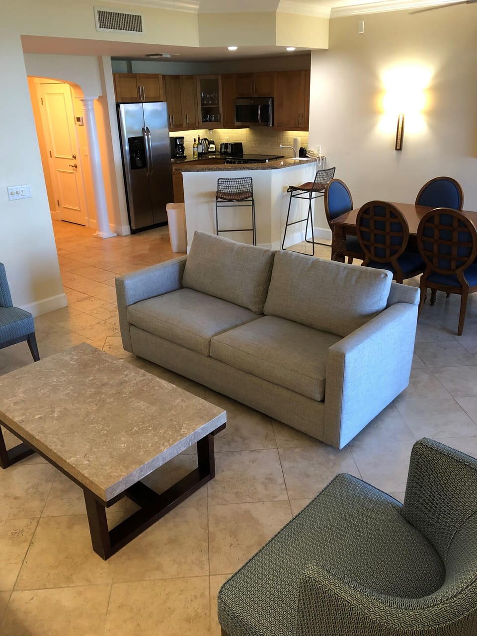Adjacent dining room 