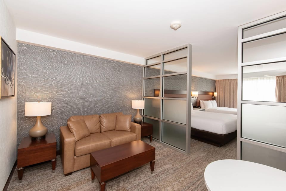 Suite, 2 Queen Beds, Non Smoking | Premium bedding, pillowtop beds, desk, laptop workspace