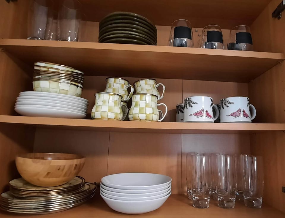 Well stocked kitchen