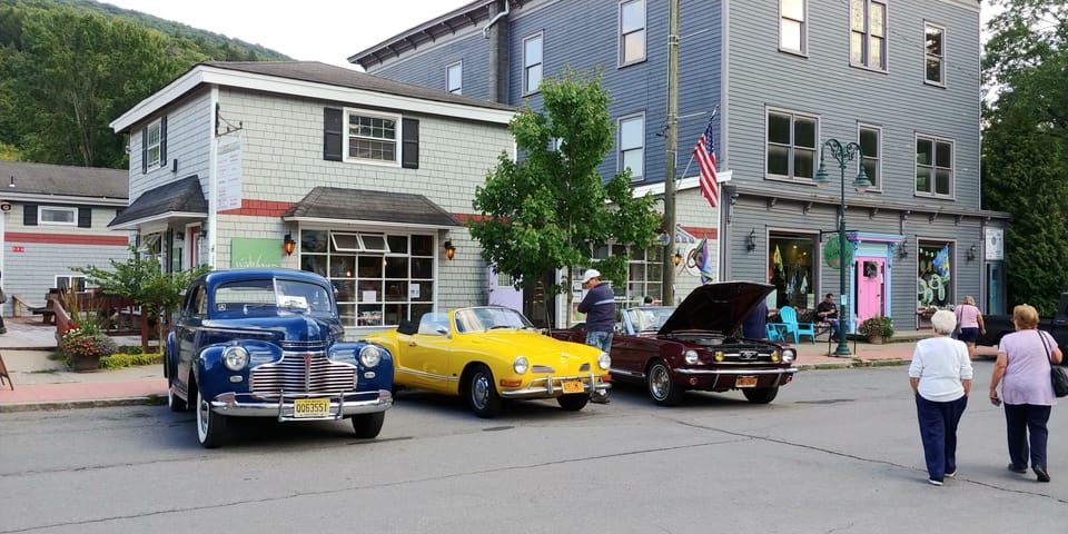 Binnekill Square Complex during a street fair.