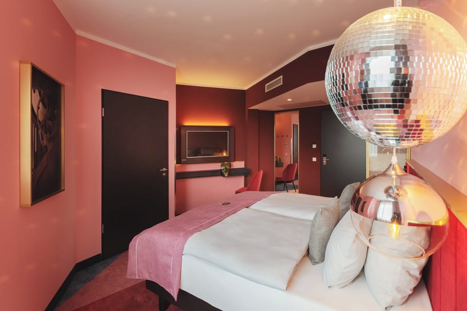 In-room safe, laptop workspace, soundproofing, free cribs/infant beds