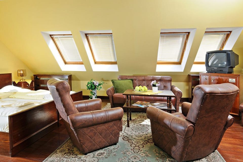 Standard Double Room | Living area | LCD TV