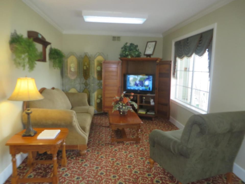 Lobby sitting area