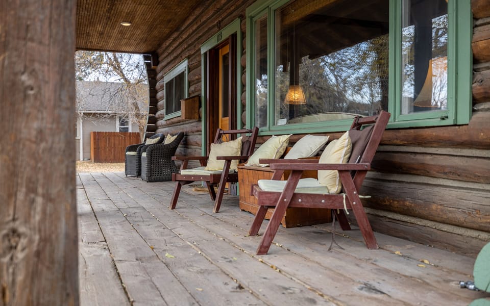 Porch seating 