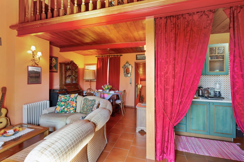 Apartment, 1 Bedroom | Living room | Flat-screen TV