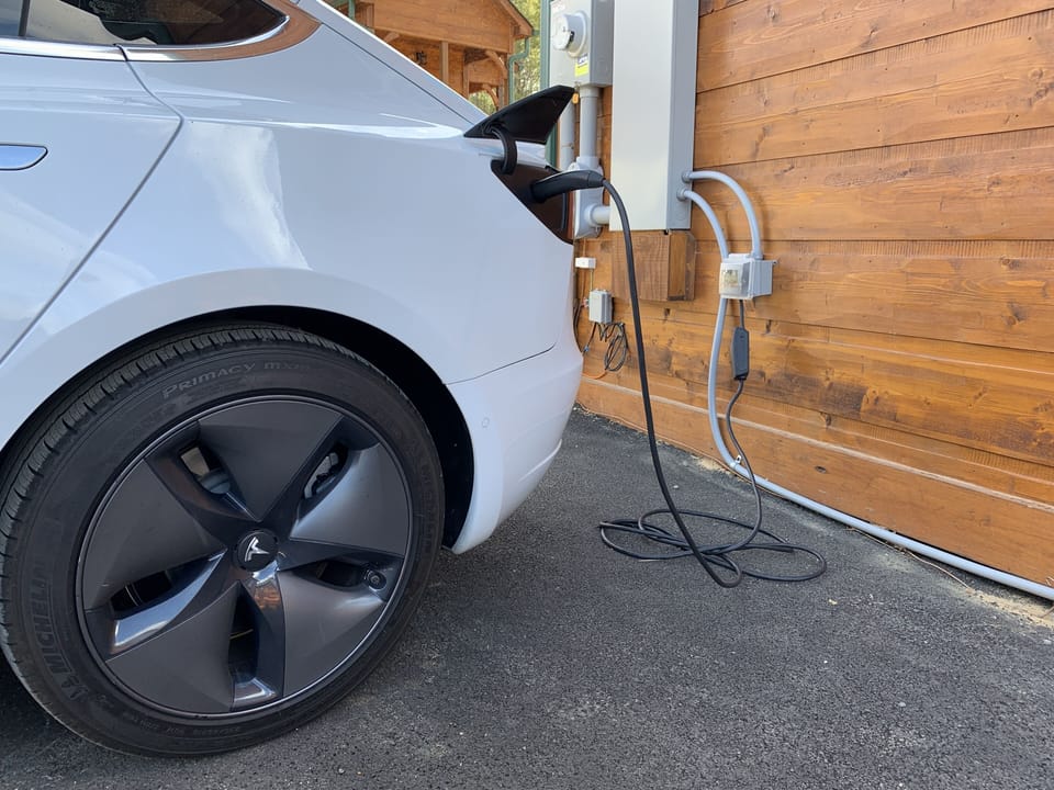 Tesla Charging Station