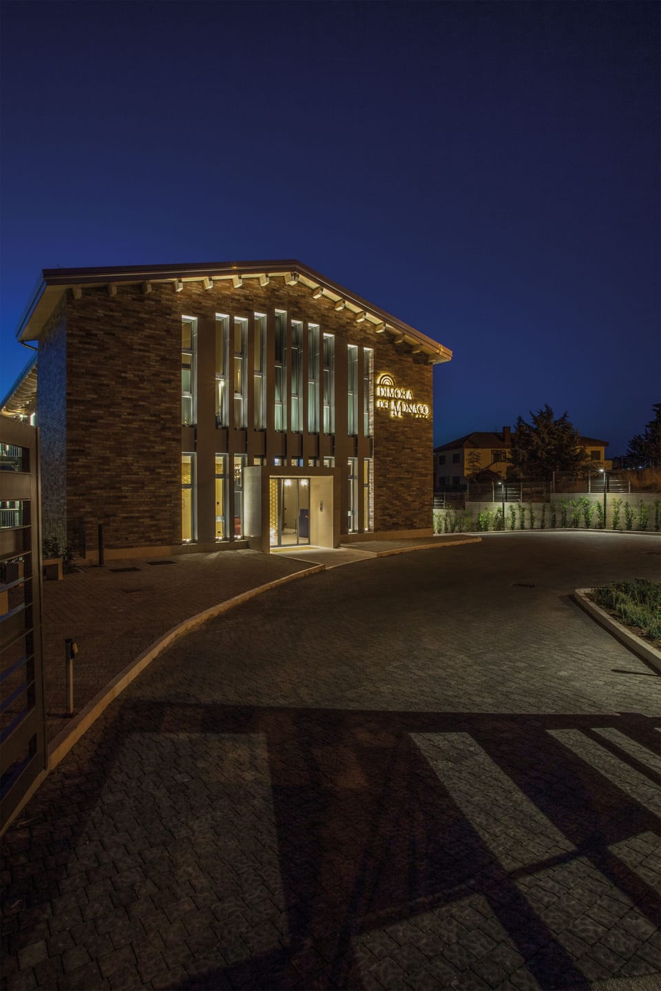 Front of property - evening/night