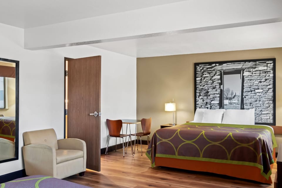 Room, Multiple Beds, Accessible, Non Smoking (Mobility) | Desk, blackout drapes, iron/ironing board, cribs (free)