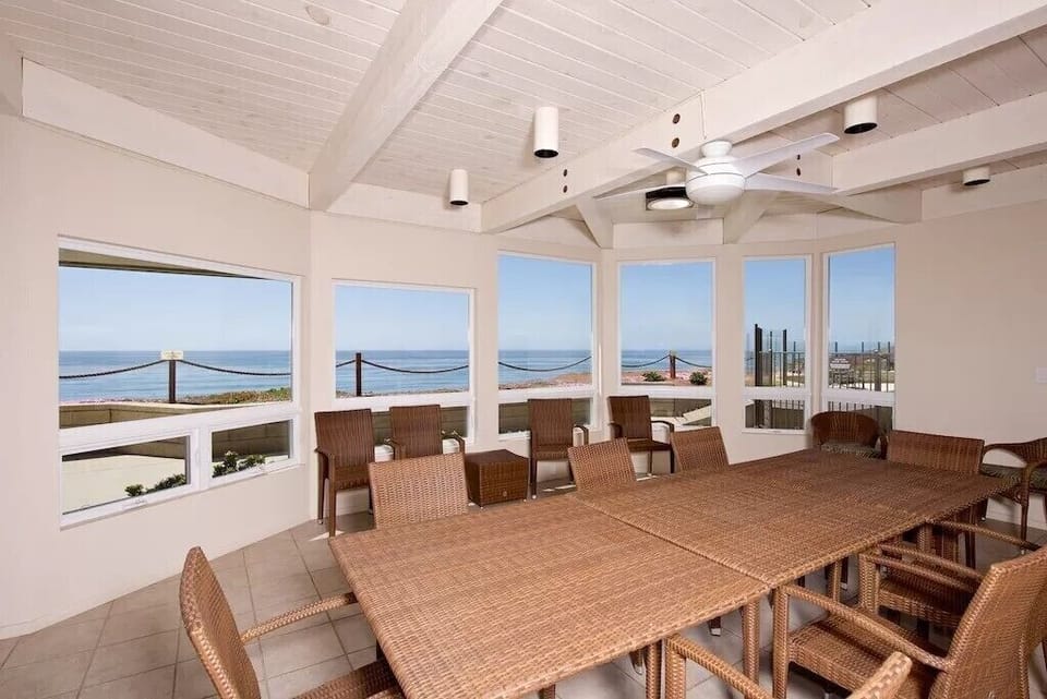 Clubhouse with views and larger seating