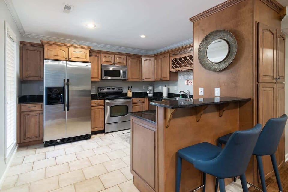 Two barstools for dining