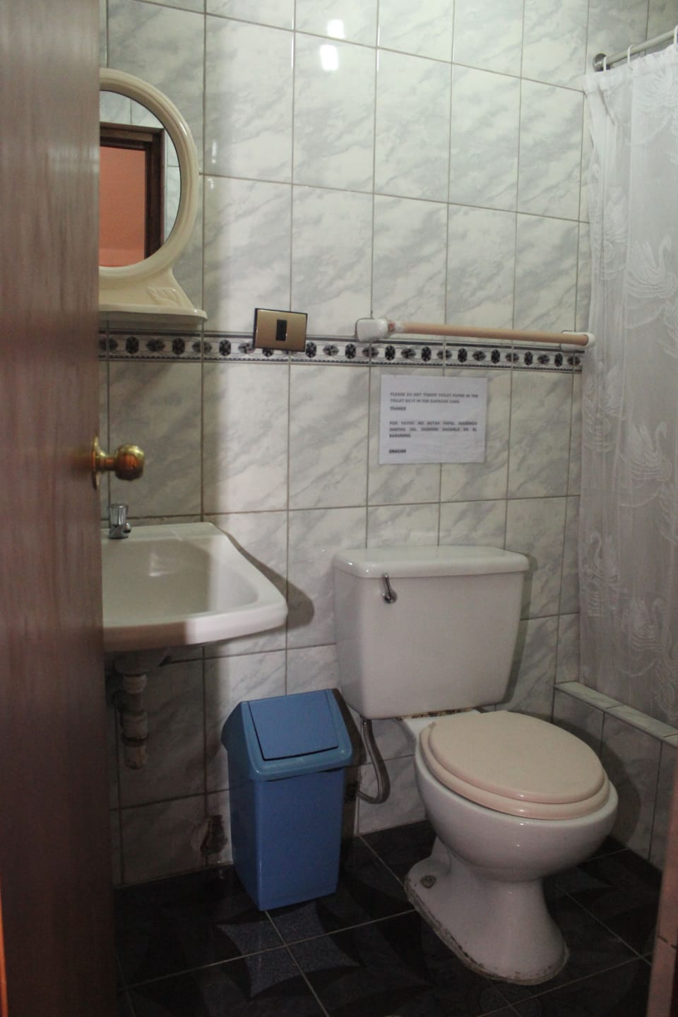 Basic Single Room, 1 Bedroom, Private Bathroom, Mountain View | Bathroom | Shower, towels, soap, toilet paper