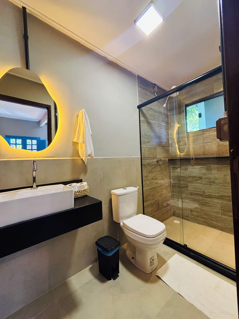 Standard Room, Patio, Garden View | Bathroom | Shower, towels