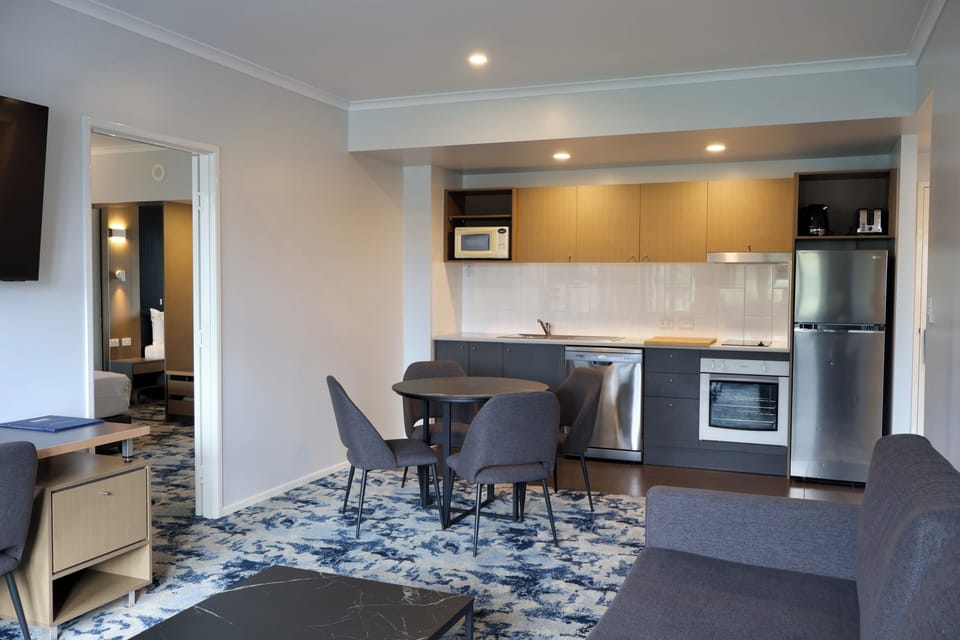 Deluxe 2 Bedroom Apartment  | Private kitchen | Coffee/tea maker, full-size fridge