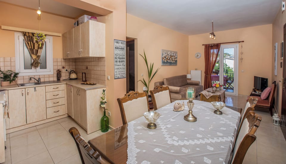 Panoramic Apartment | Living area | Flat-screen TV