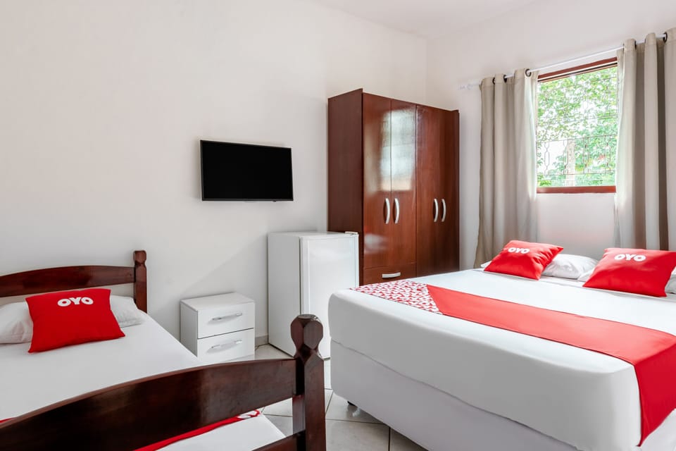 Triple Room (without AC, 1 Double + 1 Single bed) | Soundproofing, free WiFi, bed sheets