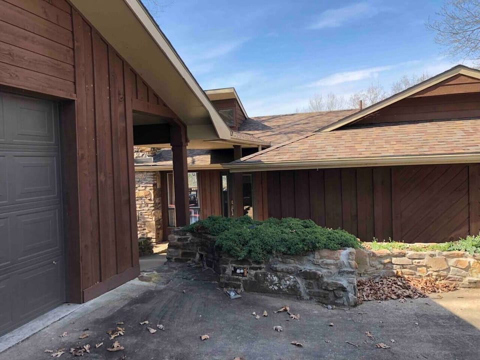 View of home from parking area