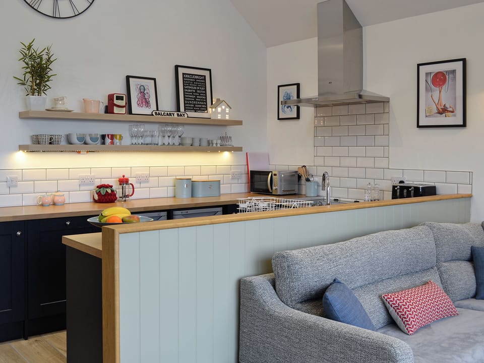 Open plan living space | The Nook At Balcary, Balcary, near Auchencairn
