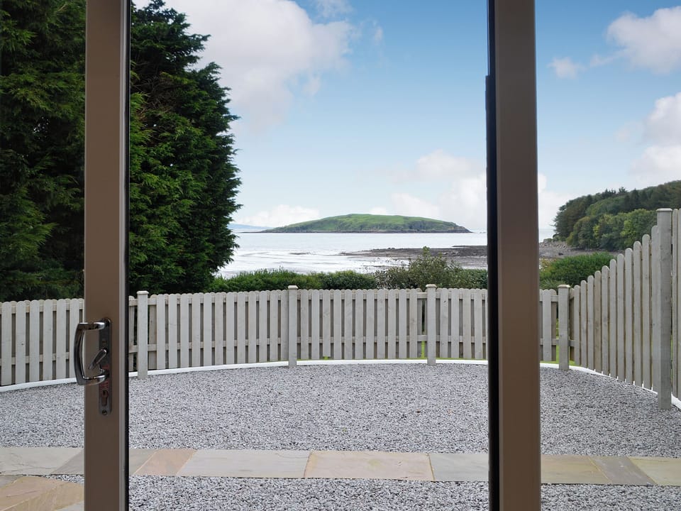 View from the property | The Nook At Balcary, Balcary, near Auchencairn