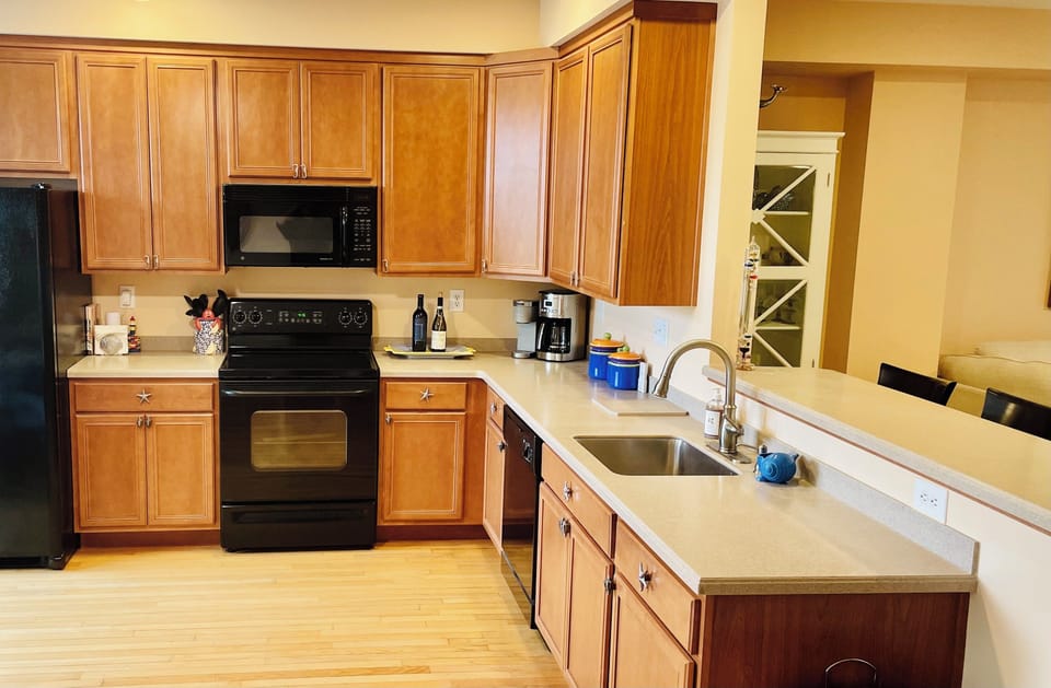 2nd Fl Kitchen Open to LR