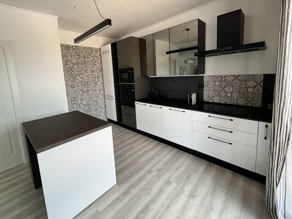 Deluxe Villa, 2 Bedrooms | Private kitchen | Full-size fridge, electric kettle, coffee grinder