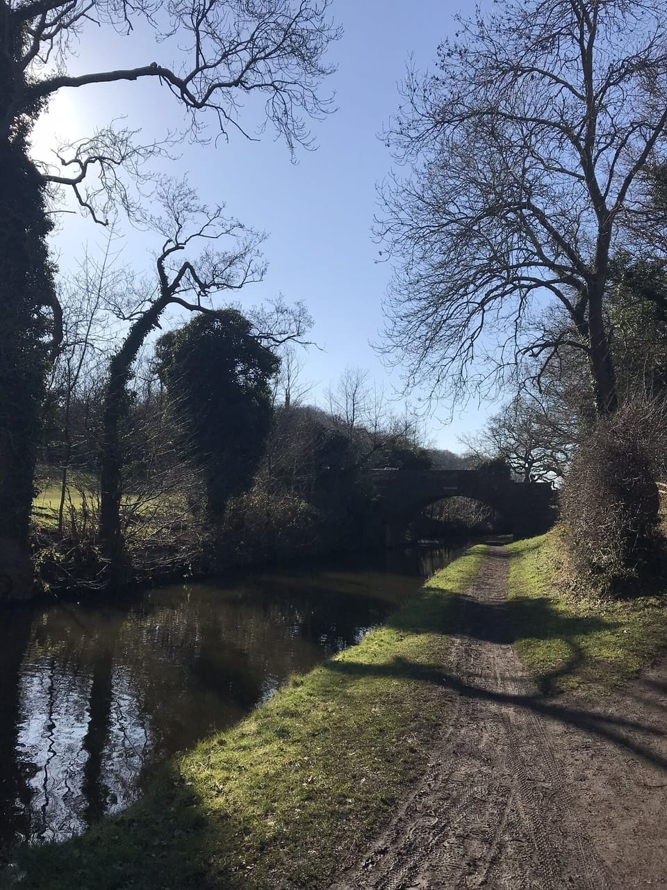 Beautiful walks along the canal