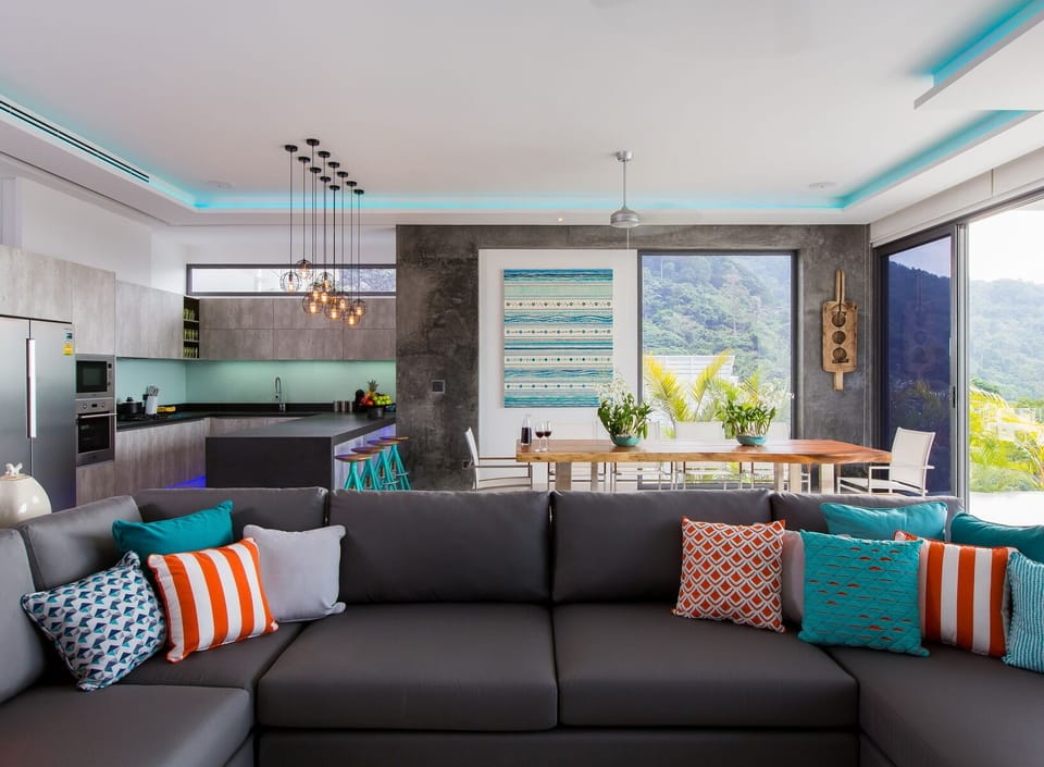 Villa OMARI - 5bedroom with private pool | Living area