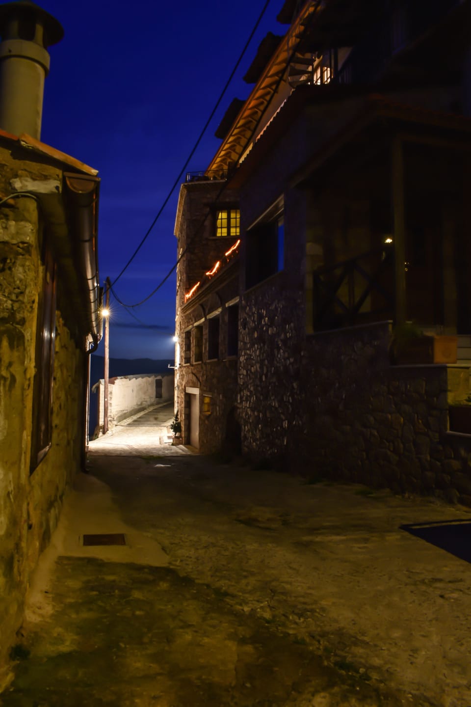 Front of property - evening/night