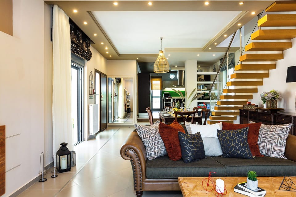 Living room settings.