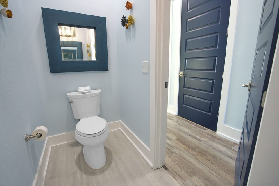 1st floor half bath