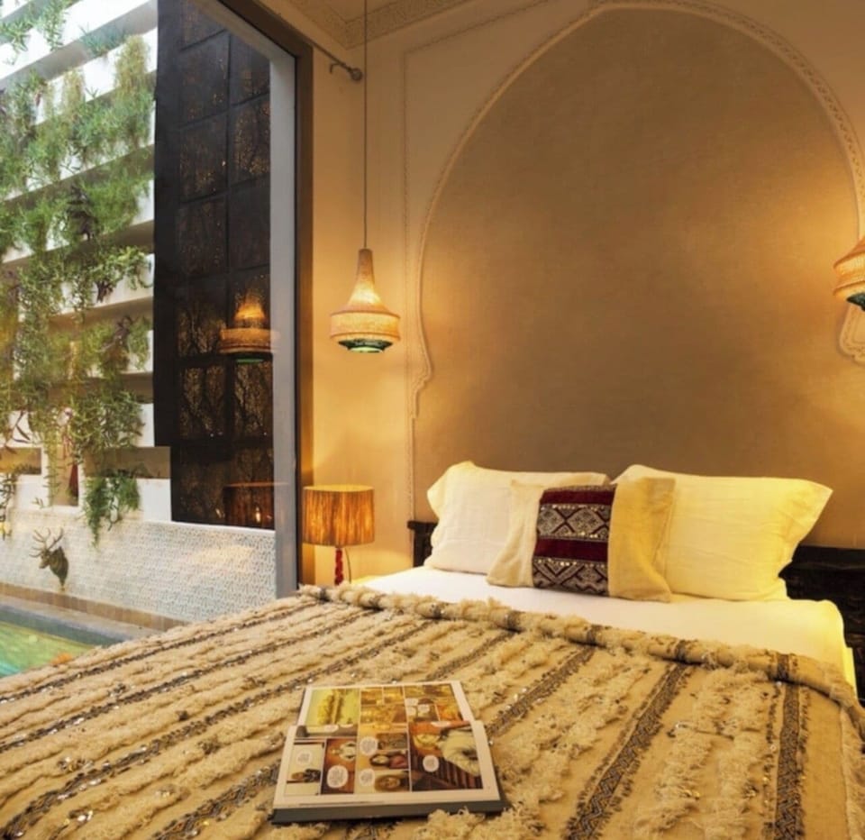 Double Room Single Use (The Gold Room) | Premium bedding, pillowtop beds, individually decorated