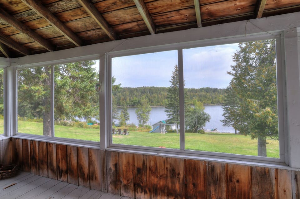 view from porch