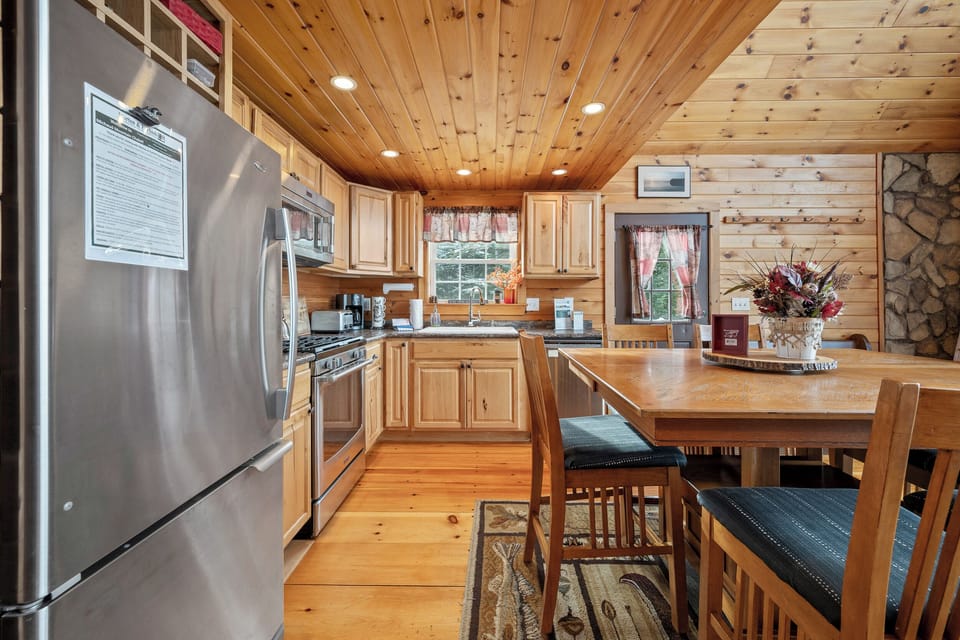 Fully equipped kitchen