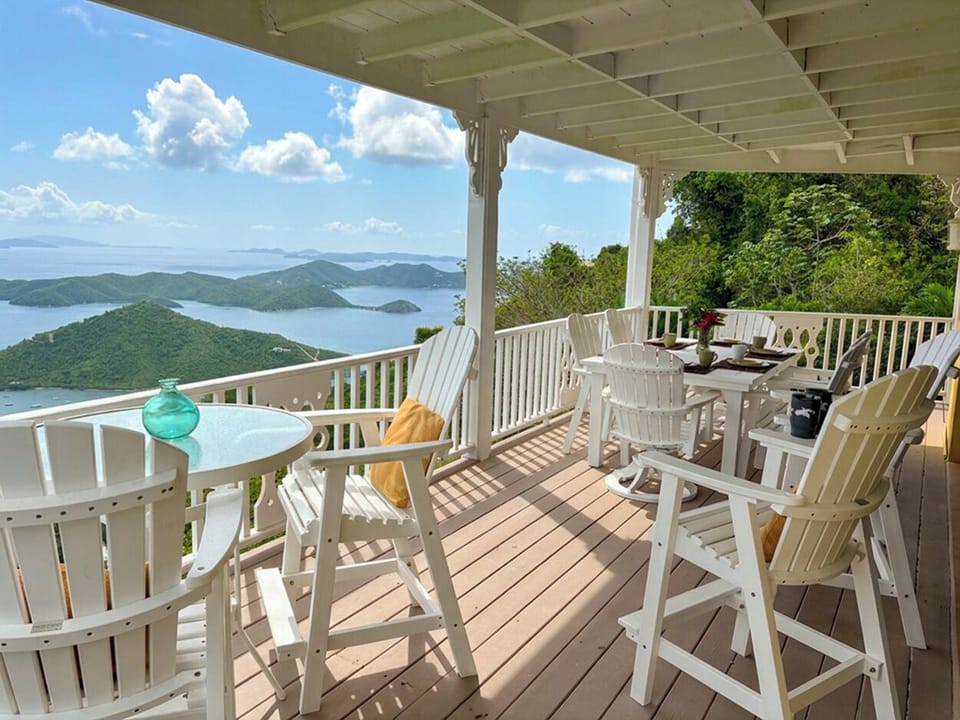 ...and stunning down island views