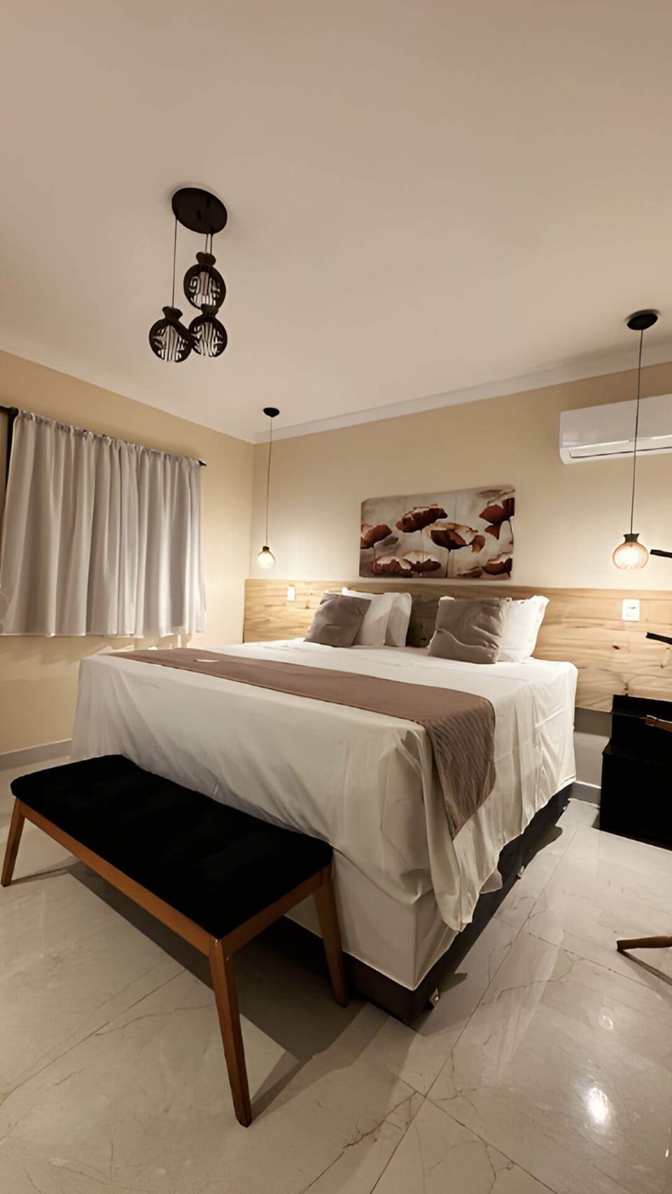 Double Room | Egyptian cotton sheets, premium bedding, minibar, in-room safe