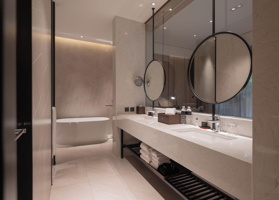 The Villa | Bathroom | Hair dryer, bathrobes, slippers, electronic bidet